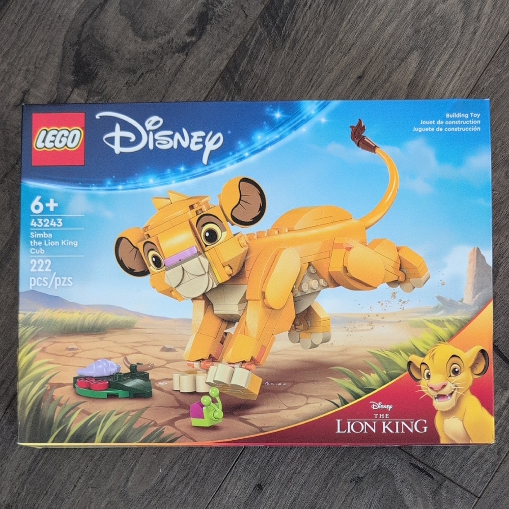 Lego Orange and Yellow Building Set Simba